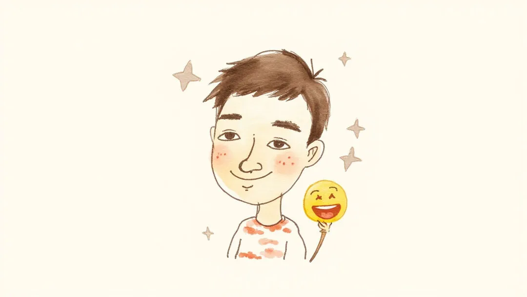 Cute hand-drawn animal emoji mashups