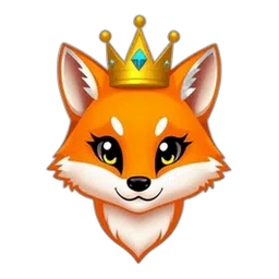 🦊 plus 👑 AI generated animated emoji