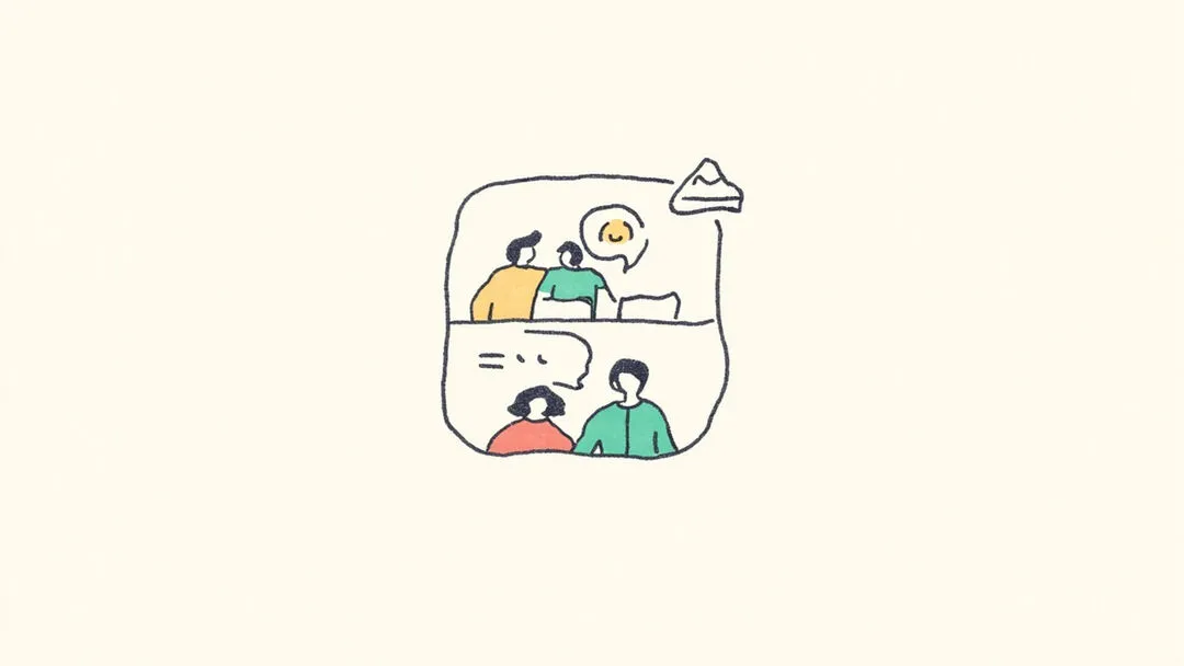 Animated sticker frames and Telegram iconography