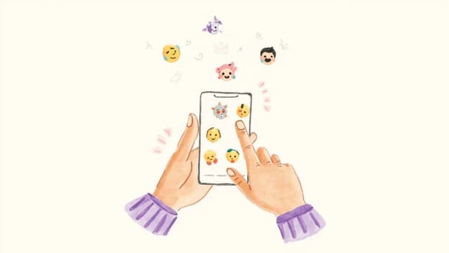Playful hand-drawn Discord emoji and upload flow